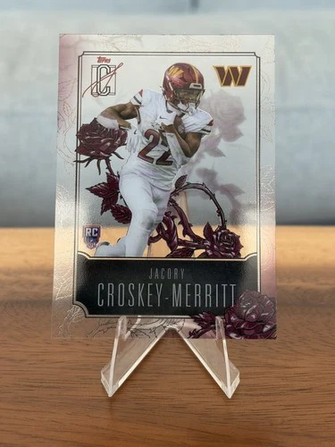 2025 Topps Signature Jacory Croskey-Merritt Base (RAW)