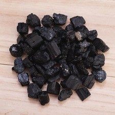 100G Tormalina nera naturale Pietra grezza Ornamenti Fengshui Regali per amici