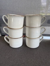 (6) Stoneybrook stoneware Japan Cups