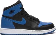 size 6.5Y Air Jordan 1 Retro High OG BG 'Royal' 2017 575441-007 DS