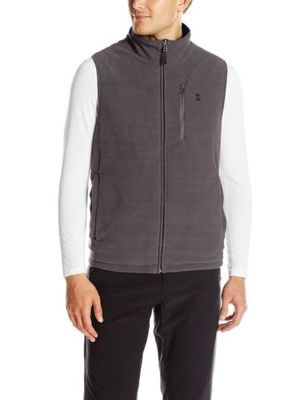 Golf Vest IZOD Men's Performance Reversible Vest, Stone, Small At