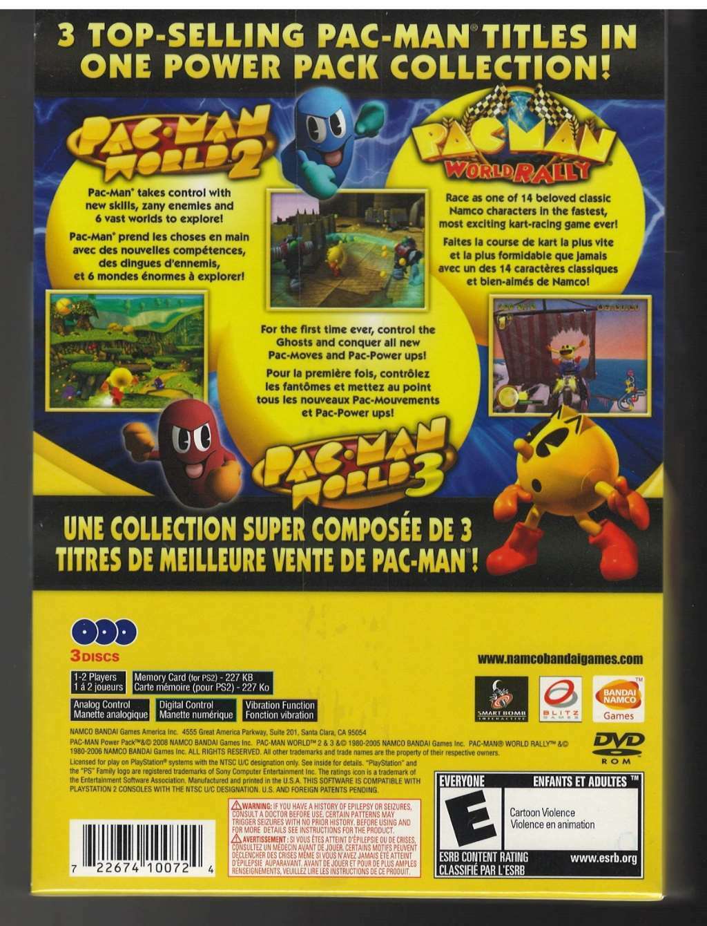 Pac-man Power Pack - Playstation 2 : Target