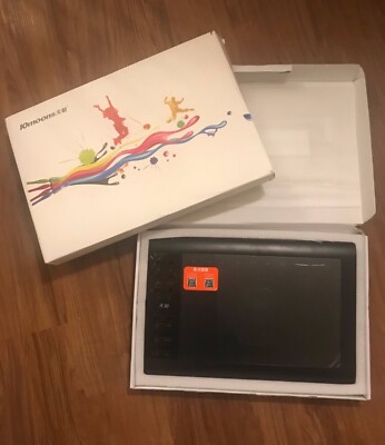 Digital Drawing Tablet 10moons G10 Graphic Tablet w/Original Box and User Manual