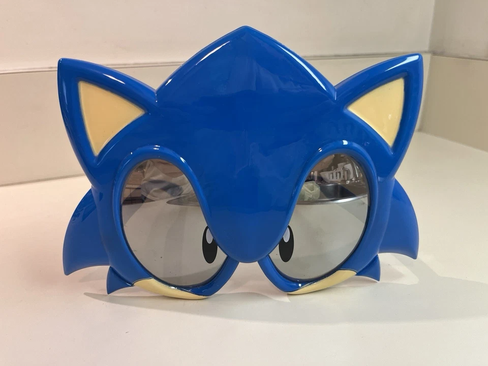 Gafas de sol Sonic The Hedgehog Sun-Staches máscara para adultos tamaño espejado película juegos con disfraces Foto 3 de 4