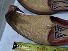 VINTAGE ARABIAN PERSIAN GENIE LEATHER HANDMADE EMBROIDERED CURLED CURL TOE SHOES — photo 7
