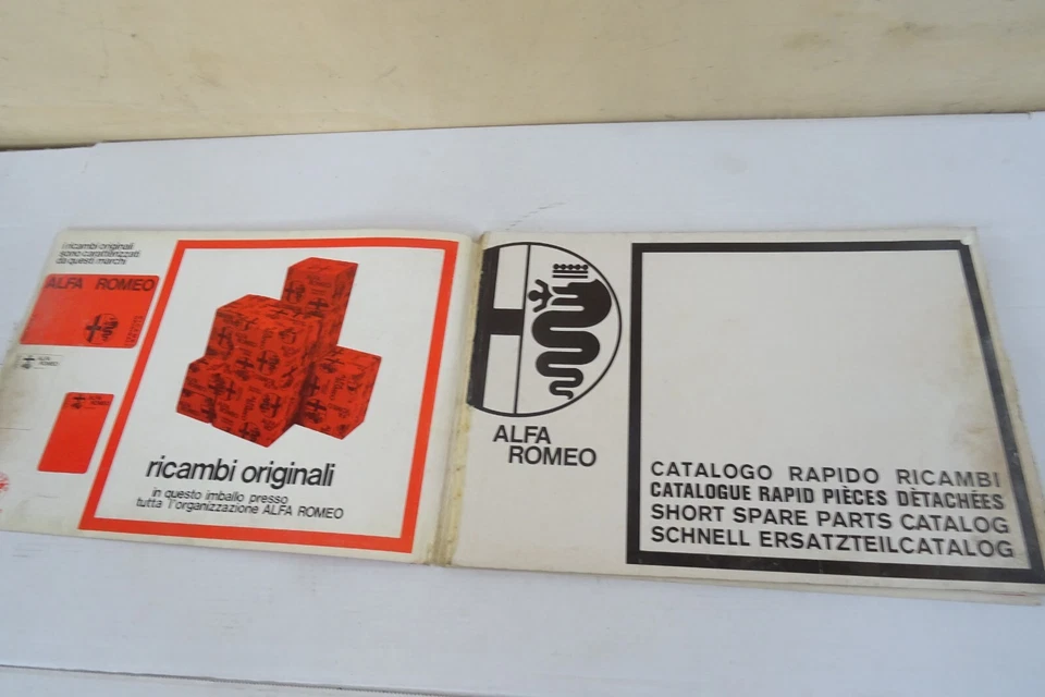 catalogo ricambi Alfasud 1975 Alfa Romeo - Immagine 2 di 4