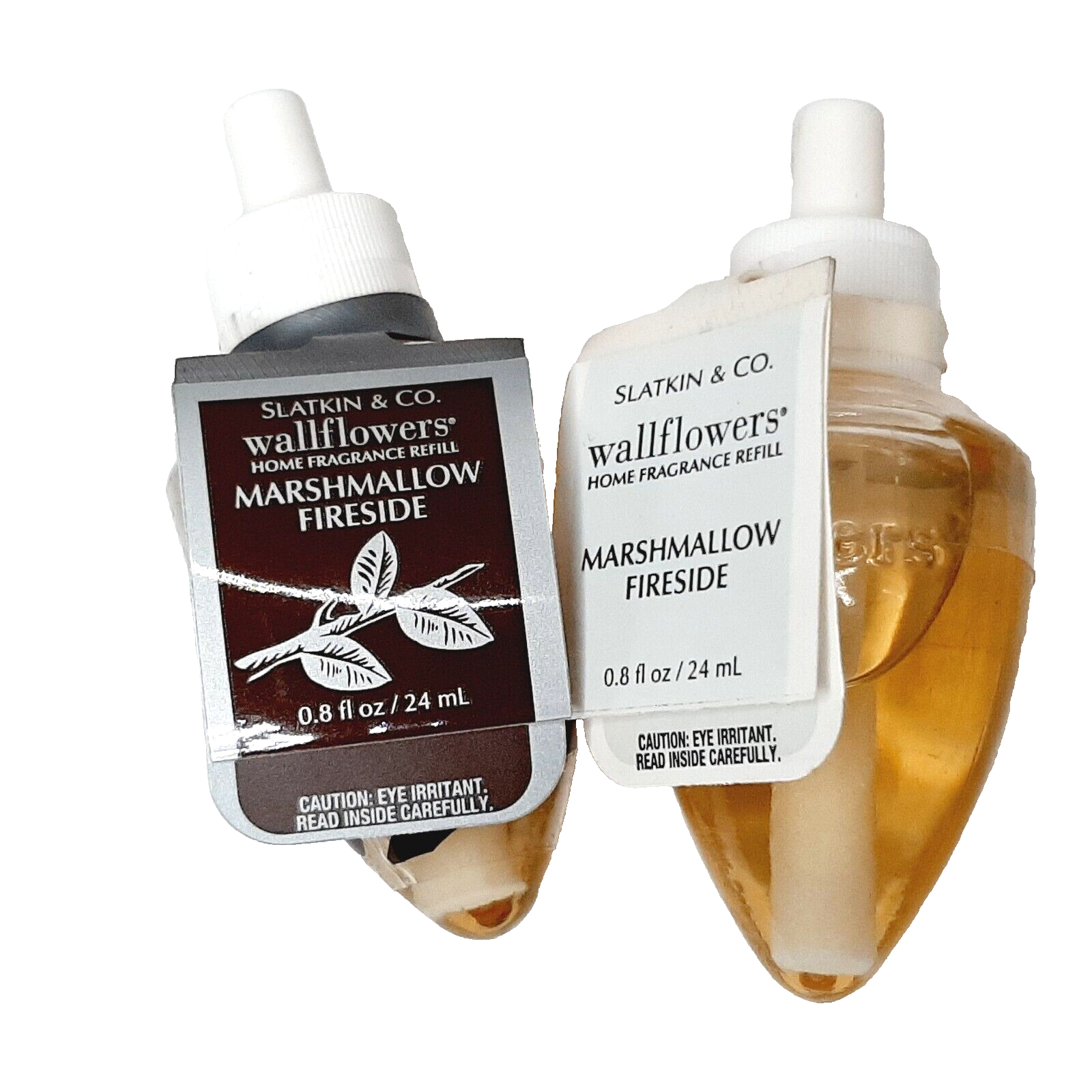 Two Bath & Body Works Wallflowers Home Fragrance Refills Marshmellow Fireside