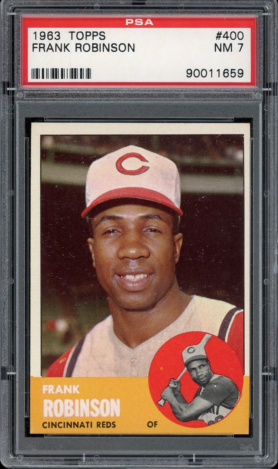 1963 Topps Baseball #400 Frank Robinson PSA 7