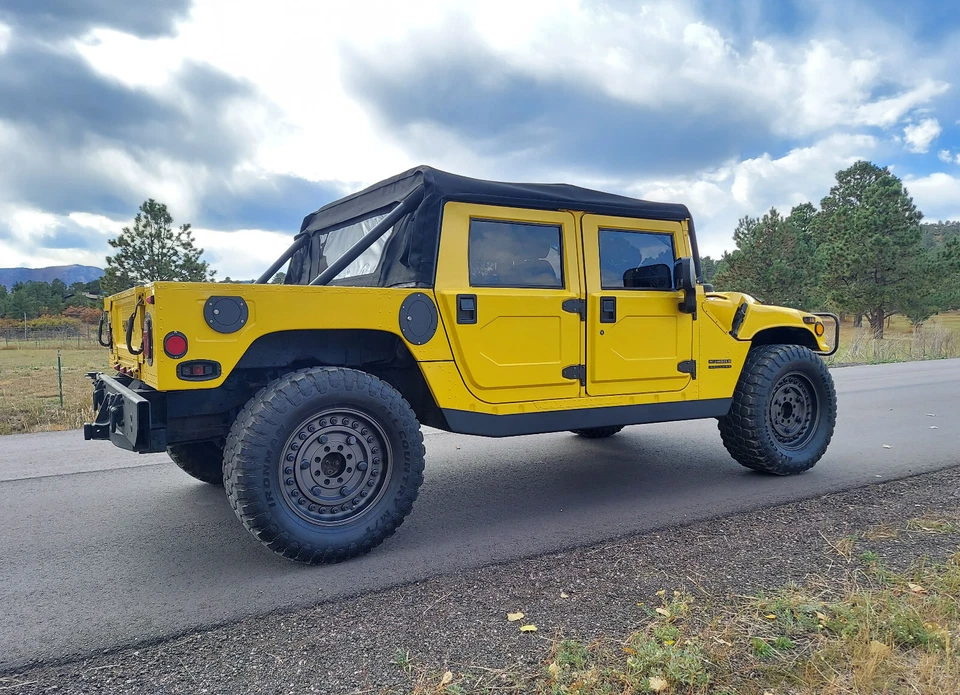 2001 HUMMER H1 OPENTOP HMCO CONVERTIBLE - Image 4 of 4