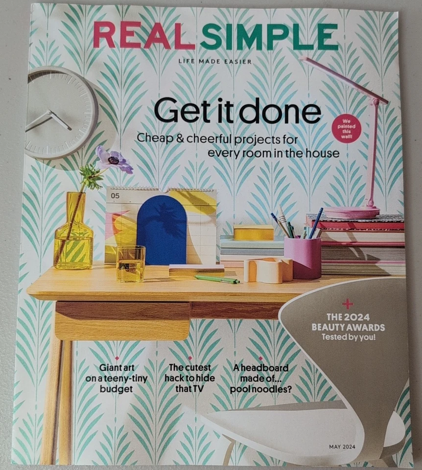 REAL SIMPLE Magazine Lot 2 Back Issues 2023 May July Food Decor Fashion Travel - Image 3 of 4