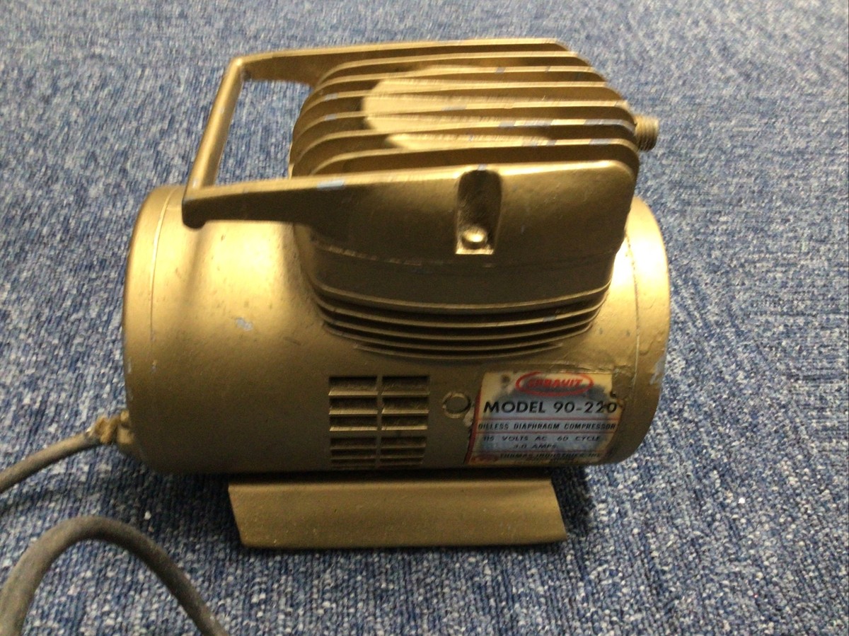 Vintage Thomas Industries Sprayit Oiless Diaphragm