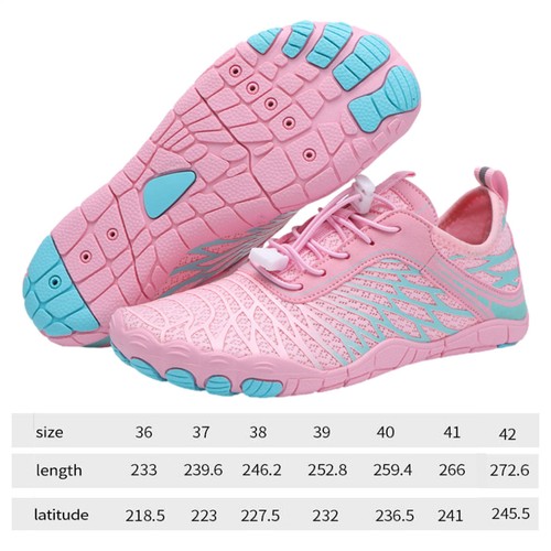Water Shoes Quick Dry Barefoot for Swim Diving Surf Aqua Sport Beach Vacation - Picture 6 of 15