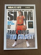 2020-21 NBA HOOPS BASKETBALL TRAE YOUNG SLAM MAGAZINE INSERT HAWKS Flawless #6