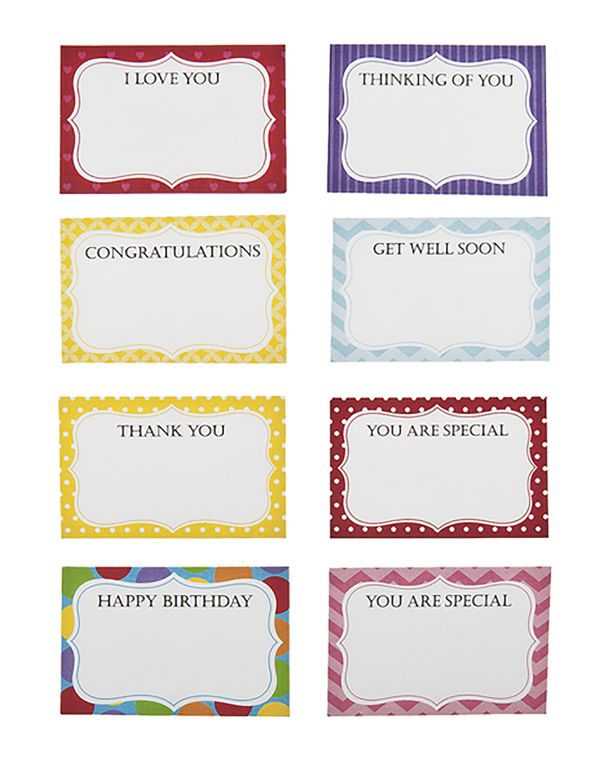 Подарочные карты Ganz Celebration-Благодарственные специальные с днем рождения Поздравления набор из 48 шт 1990₽