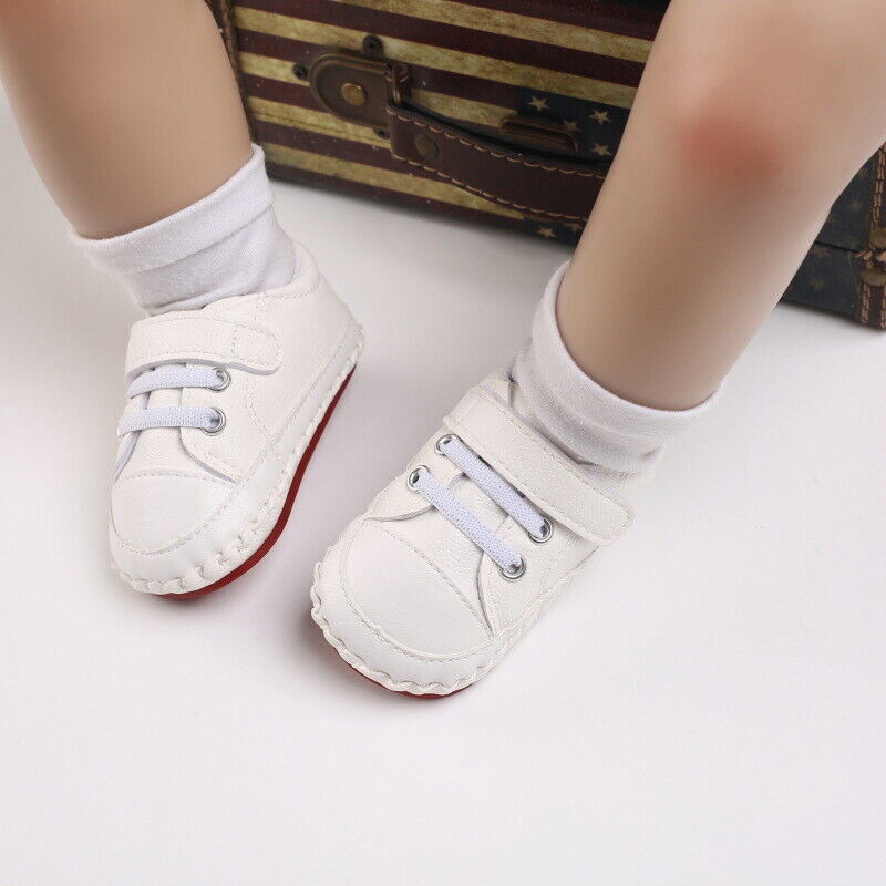 PONY Sneaker culla suola morbida fino a 0 18 mesi neonato bambino bambino bambina neonato