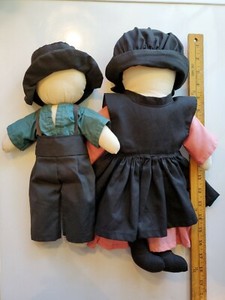 vintage amish dolls