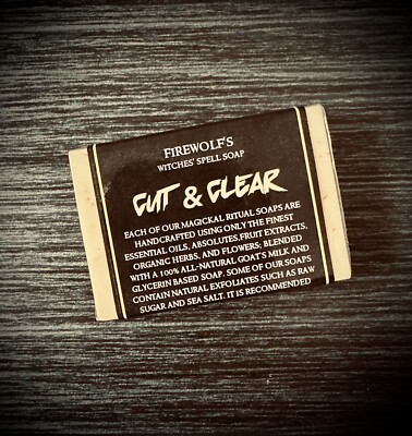 Cut & Clear Magick Ritual Soap Handmade, Organic, Witchcraft, Hoodoo ...