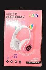 WIRELESS LED CAT EAR BLUETOOTH HEADPHONES LX-B39 A