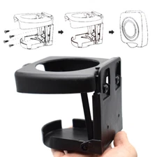 Universal Adjustable Folding Cup Drink Holder Car Truck Boat Camper RV Black