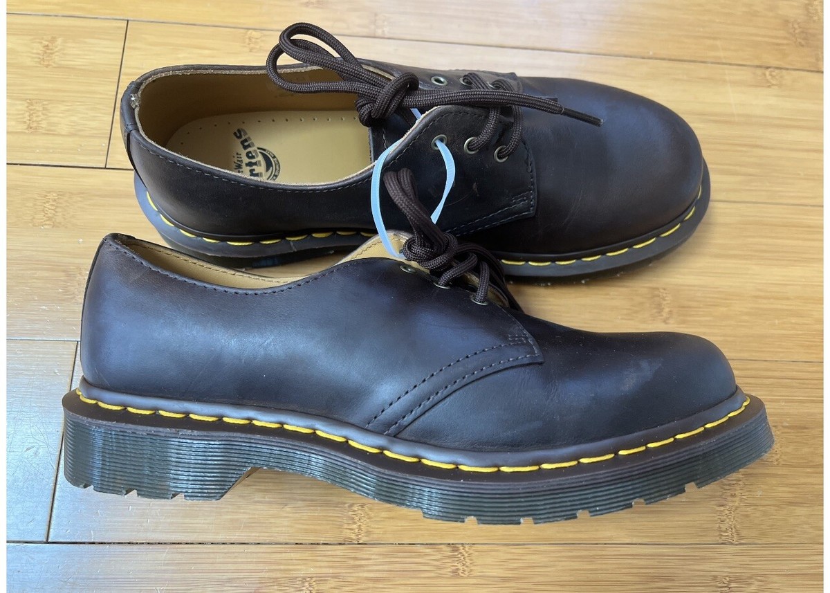Dr. Martens Men's Size 8/Womans 9 Brown 11838 Leather Oxford Shoes