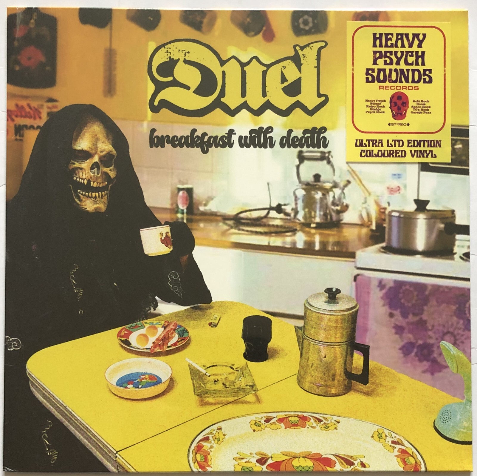 Duel Breakfast With Death Tri Colour Vinyl Record New Sealed 694685734932