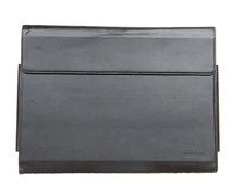 Broonel Prestige Black Leather Folio Case for Laptops Fits up to 11-14" NEW