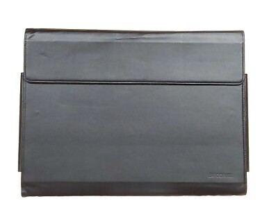 Broonel Prestige Black Leather Folio Case for Laptops Fits up to 15 ...