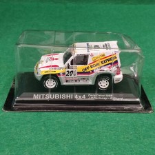 Die Cast 1/43 Mitsubishi Pajero 4x4 Paris Dakar 1998 Picard Action Figure - Fontenay