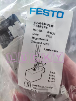 1PC NEW FOR FESTO VUVG-L14-P53E-T-G18-1R8L 574233 solenoid valve