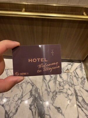 Travis Scott Complexcon/Utopia Hotel Key Card
