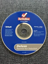Intuit TurboTax Deluxe Federal & State Return Software for PC 2007
