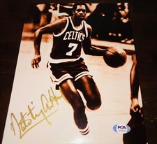 Tiny Nate Archibald Boston Celtics Signed 8x10 Photo PSA RARE