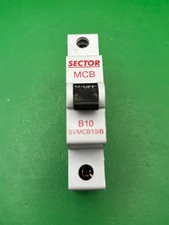 Sector SVMCB10/B B10 10A MCB