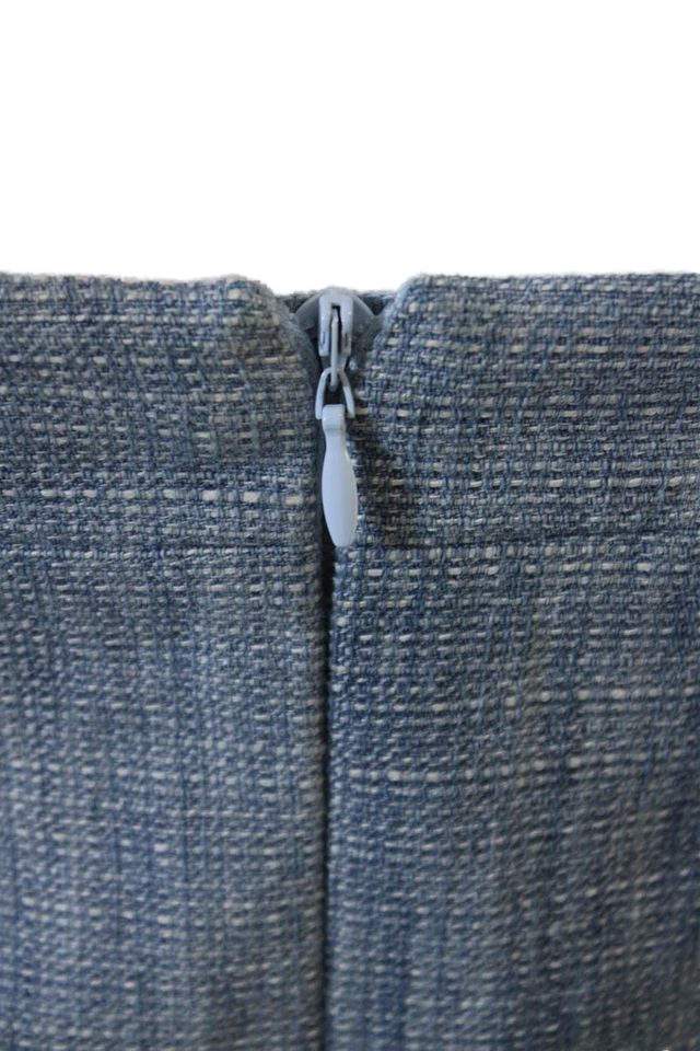 Женский текстурированный ремешок для спагетти Alexis серебристый фурнитура комбинезон синий размер S - Изображение 4 из 4