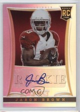 2013 Panini Select Silver Prizm Rookie Auto /199 Jaron Brown #264 Auto 0l1