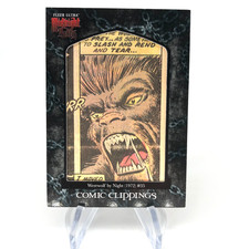 Marvel Card Werewold By Night CC2-15 /40 Midnight Sons 2022 Fleer Upper Deck[NM]