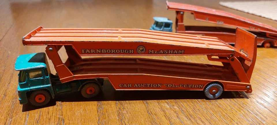 1960's Matchbox LESNEY KING SIZE K-8 Guy Warrior Car Transporter G-2 ~ NICE! - Image 2 of 4