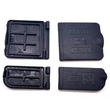 For Nikon D7000 Digital Camera USB/HDMI DC IN/VIDEO OUT Rubber Door Cover Kit