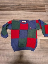 VTG Eagle Eye Kids Boys Sweater-fair Condition Made In USA size LARGE 12/14
