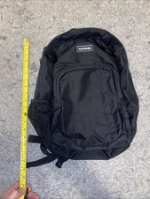 Dakine 3 Pocket 18  Black Canvas Backpack 25 Liter Unisex Pack