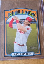 2021 Topps Heritage - 1972 Die-Cuts Bryce Harper #72DC-17