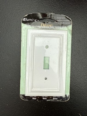 White Elumina Decor Light Cover cast metal