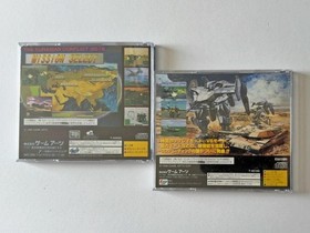 Gun Griffon 1 2 Sega Saturn 2 Game Lot NTSC-J CIB Obi