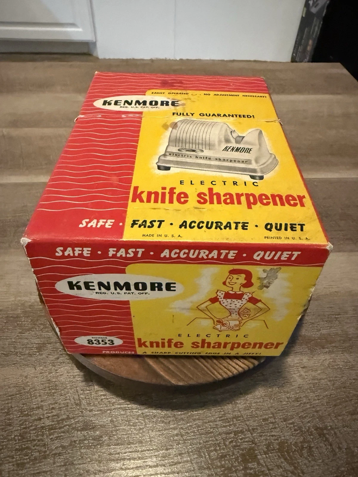 Kenmore Electric Knife Sharpener 8353 W/ Original Box Both In GREAT Condition!!!