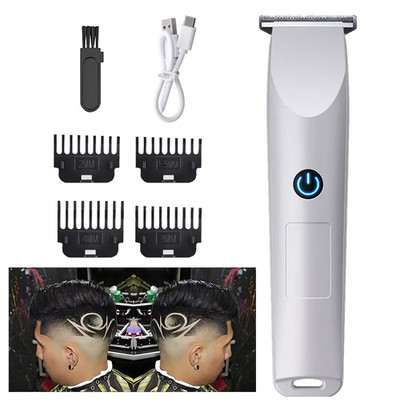 Men Electric Hair Clippers Cordless Beard Trimmer Cutting Barber Shaving Machine