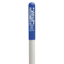 Tapco 113784B Utility Dome Marker,  Round,  , Thermoplastic Polymer Blue/White,