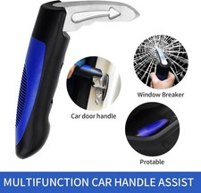 2 in 1 Car Door handle for Disabled Portable Car Cane Grab Bar Mobility Aid UK