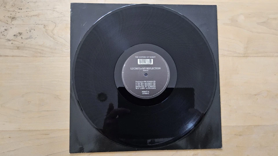 THE SISTERS OF MERCY-Lucretia My Reflection 1988 Vinyl 12" Single EX/VG+ ORAKE  - Image 3 of 4