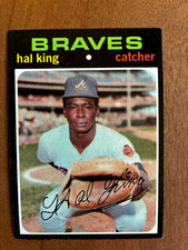 1971 Topps Baseball Card #88 Hal King Atlanta Braves