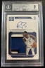 RJ BARRETT 2019-20 National Treasures Collegiate Silhouettes Auto Patch BGS 9